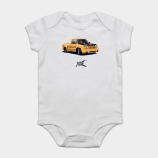 chevy silverado dropped truck Baby Bodysuit